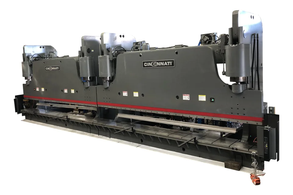 CINCINNATI large press brakes in tandem