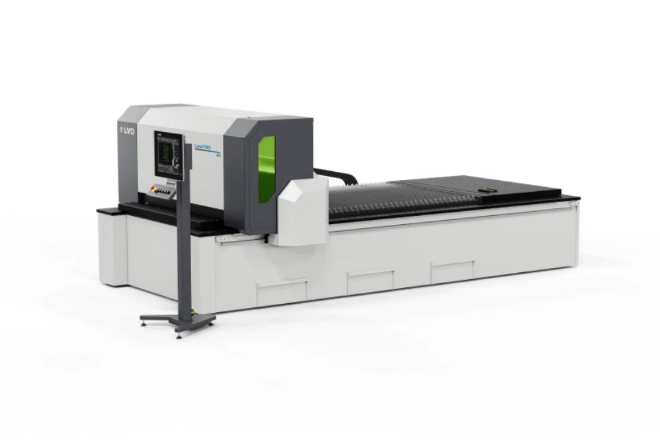 LVD LaserTWO fiber laser cutting machine with local covers