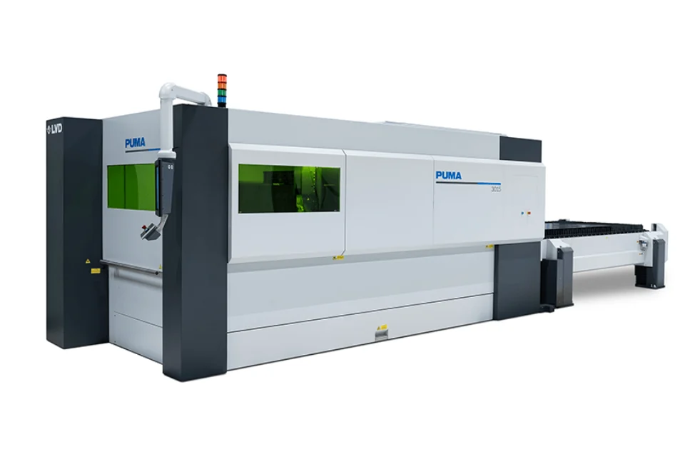 LVD Puma 3015 fiber laser cutting machine