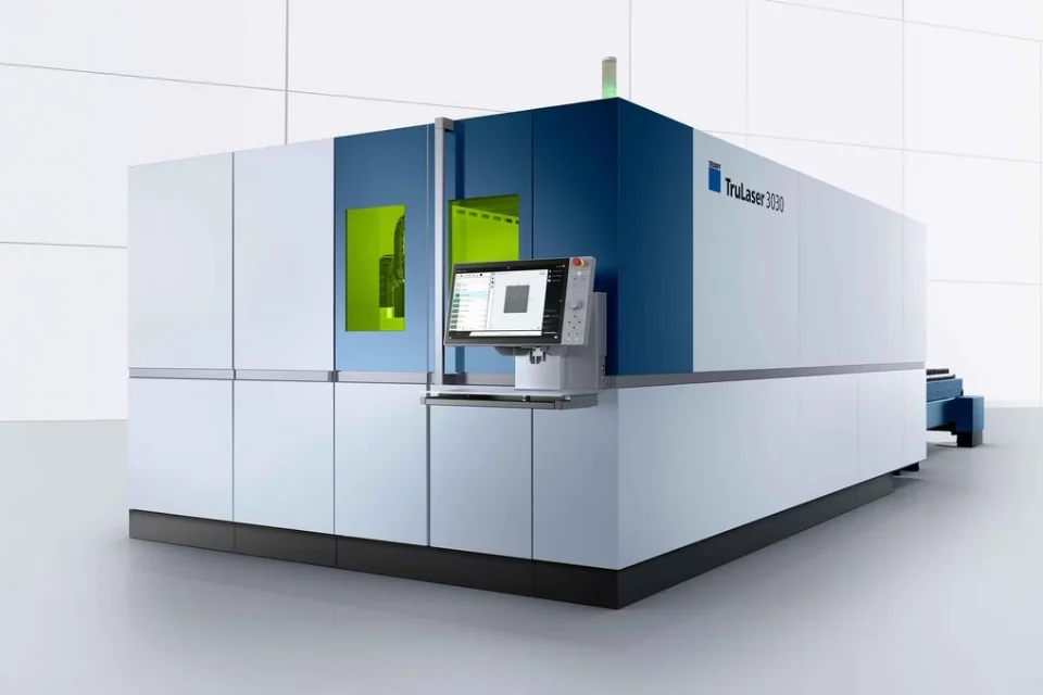 TRUMPF TruLaser 3030 fiber laser cutting machine