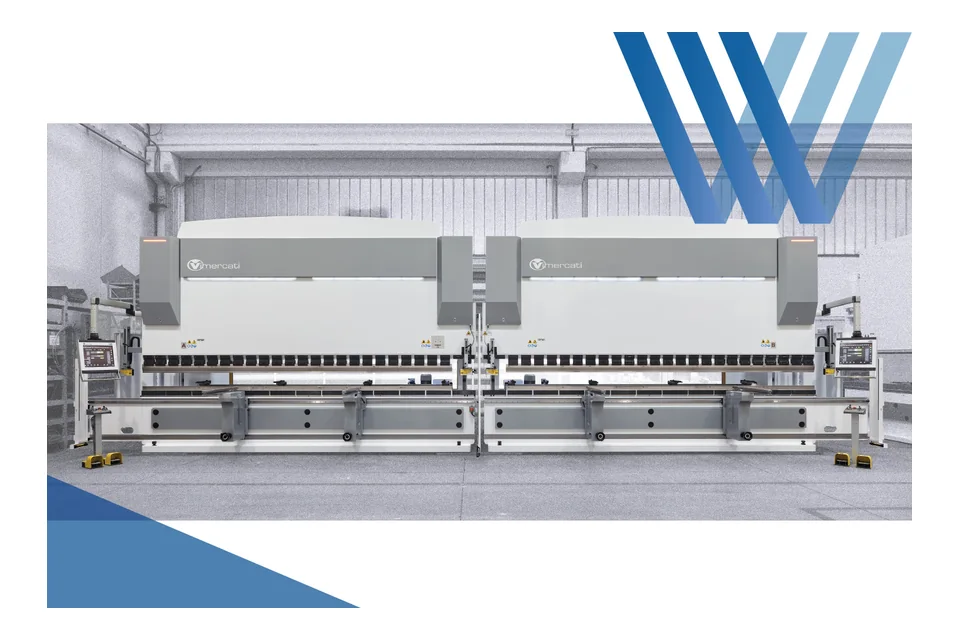 Vimercati press brakes in tandem